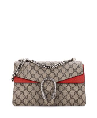 Small Dionysus Coated Canvas Shoulder Bag