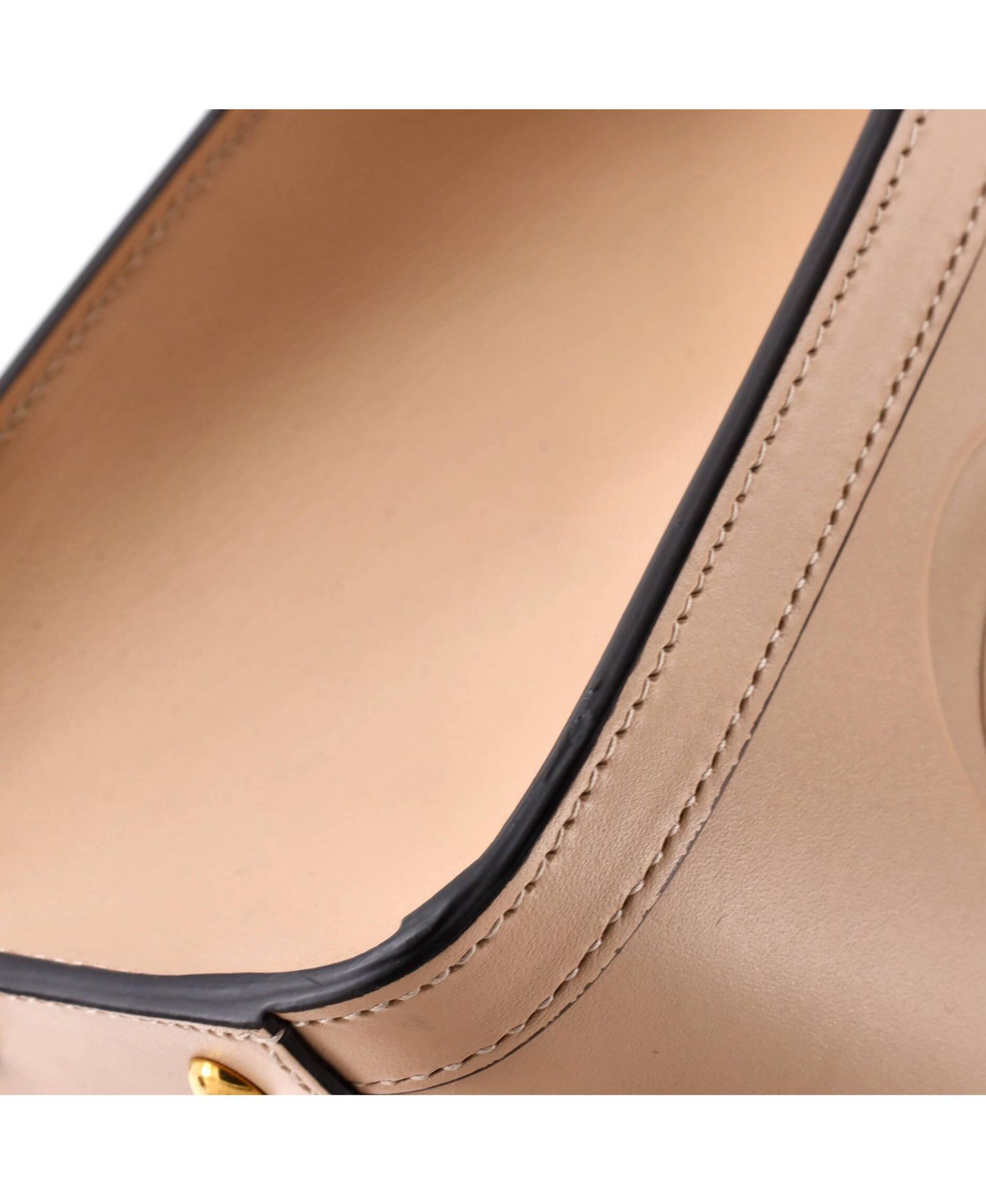 Small Diana NM Bamboo Handle Tote Leather