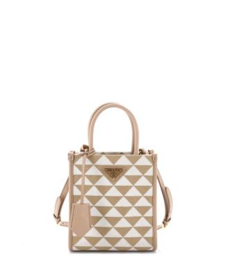 Mini Symbole Jacquard Removable-Strap Tote