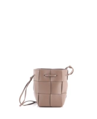 Cassette Intrecciato Mini Bucket Bag