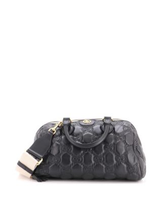 Medium Ophidia Convertible Boston Top Handle Bag GG Matelasse Leather