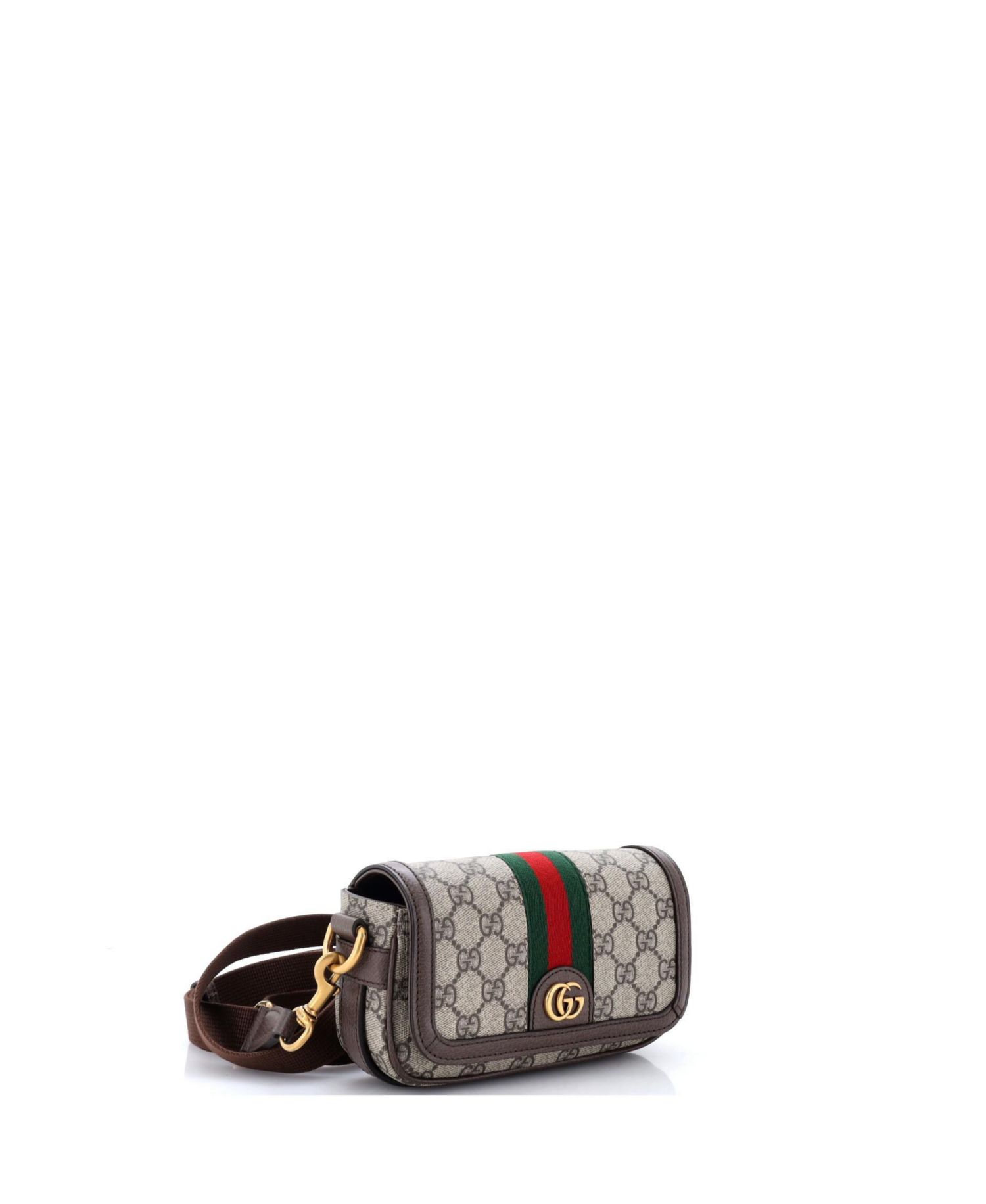 Mini Ophidia Flap Convertible Shoulder Bag GG Coated Canvas