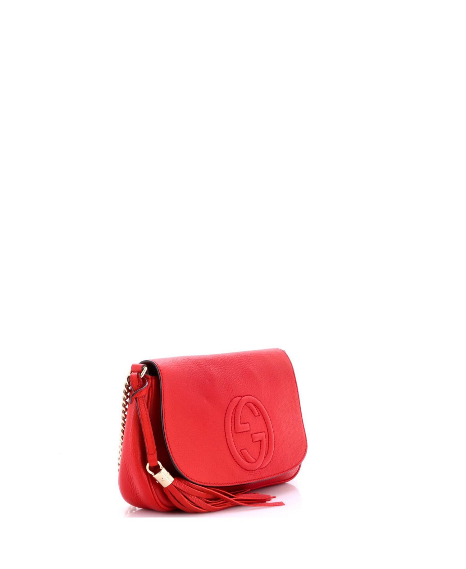 Medium Soho Chain Crossbody Bag Leather