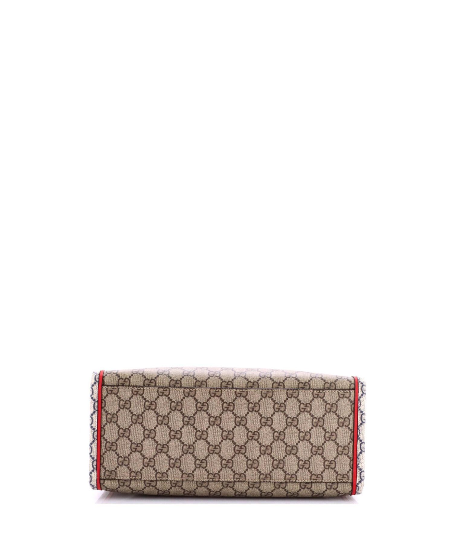 Small Exquisite Tote Printed GG Coated Canvas
