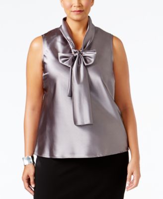 nine west plus size blouses