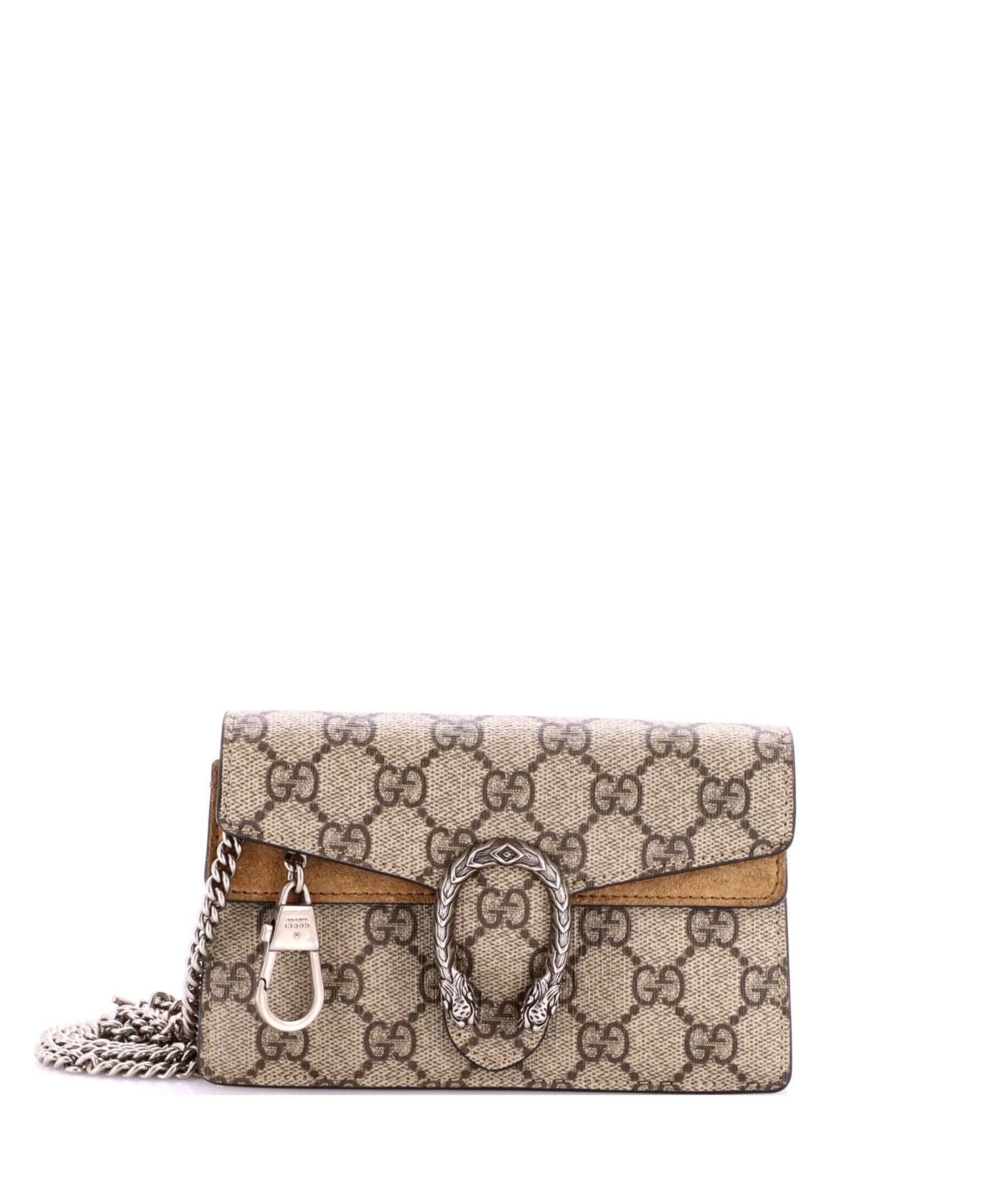 Super Mini Dionysus GG Coated Canvas Crossbody