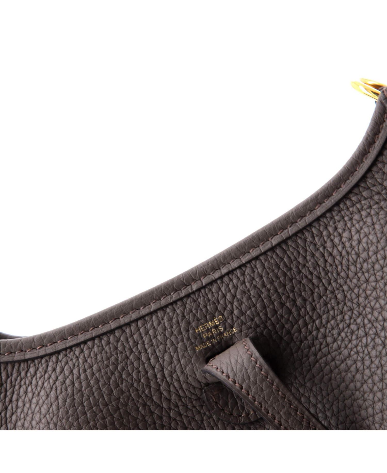 HERM&Eacute;S Evelyne TPM Clemence Pre-Owned Mini Crossbody Bag