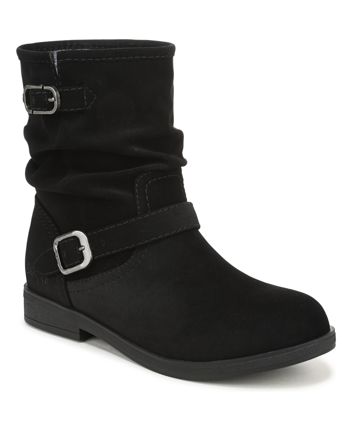 Blowfish Malibu Women's Piers Slouch Slip-On Almond Toe Faux Leather Boots