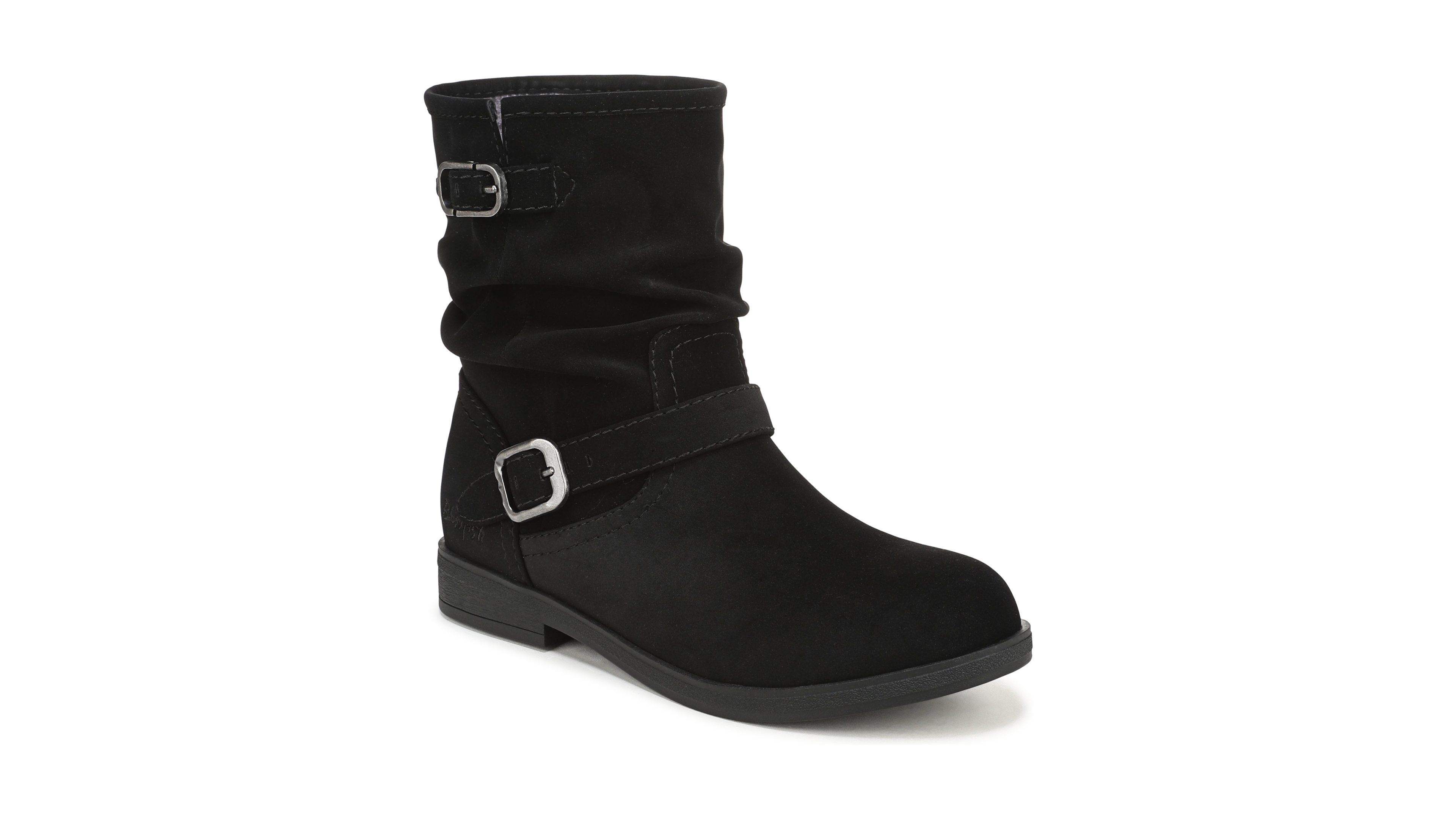 Blowfish Malibu Women's Piers Slouch Slip-On Almond Toe Faux Leather Boots