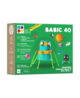 Basic 40 40-Piece Building Set, Ages 6+
