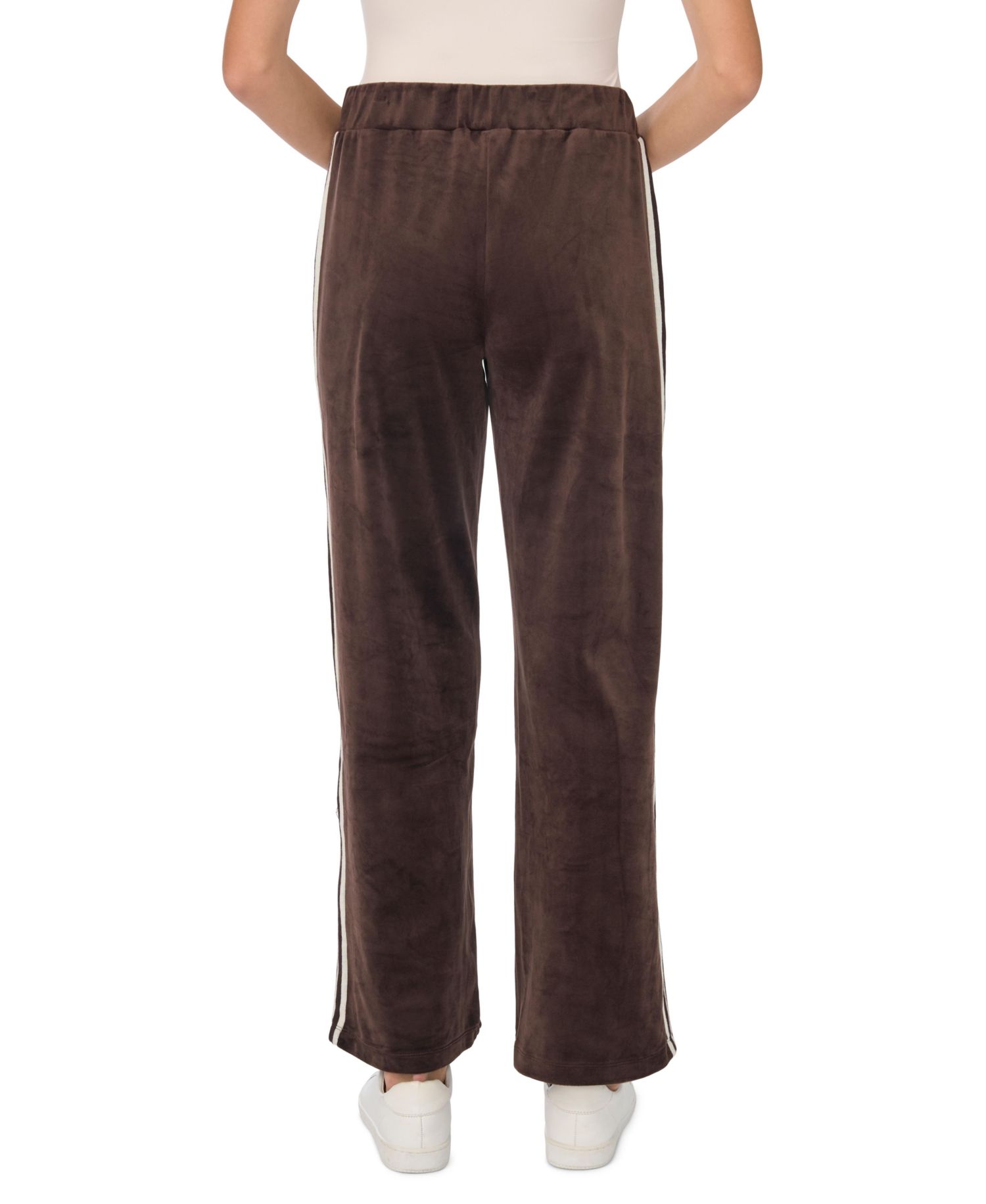 Women's Pull-On Wide-Leg Velvet Pants