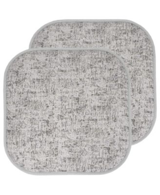 2-Piece Memory Foam Office Chair Cushion Set - Non-Slip Rubber Base