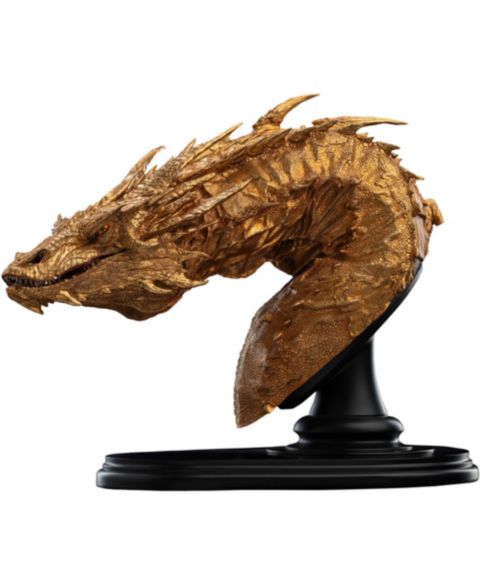 Детские фигурки WETA Workshop The Hobbit Trilogy - Smaug the Golden Limited Golden Bust Edition