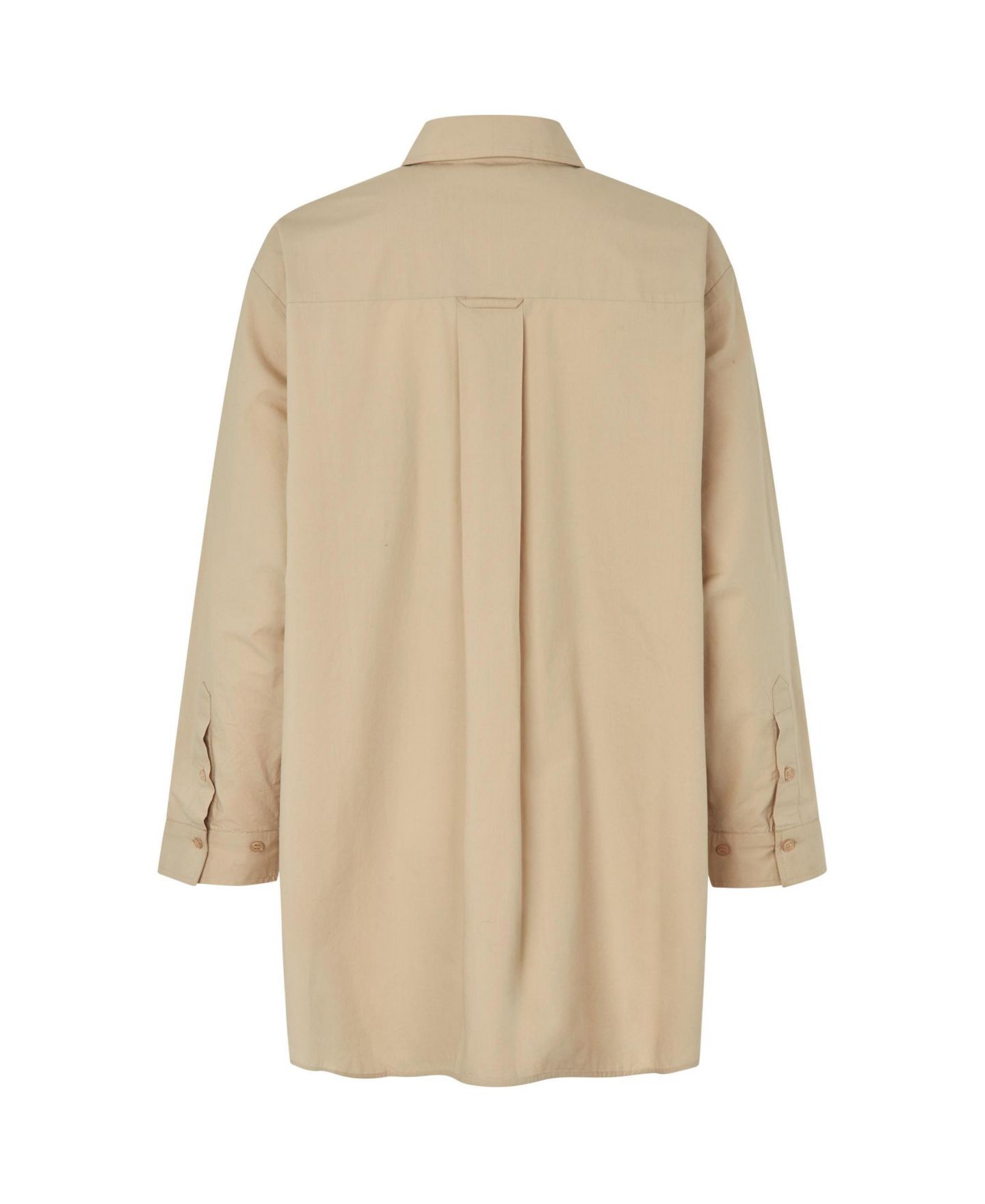 Женская рубашка Masai Copenhagen Maidette Oversized Button-Front, цвет: Белый — фото 3