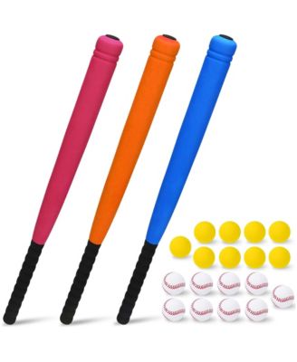 Foam Baseball Bat And Ball Beginner Kit Practice
