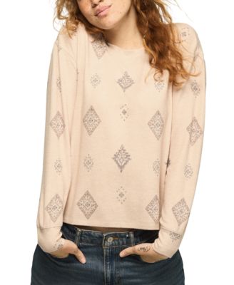 Women's Cloud Long-Sleeve Crewneck T-Shirt