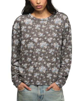 Women's Cloud Long-Sleeve Crewneck T-Shirt