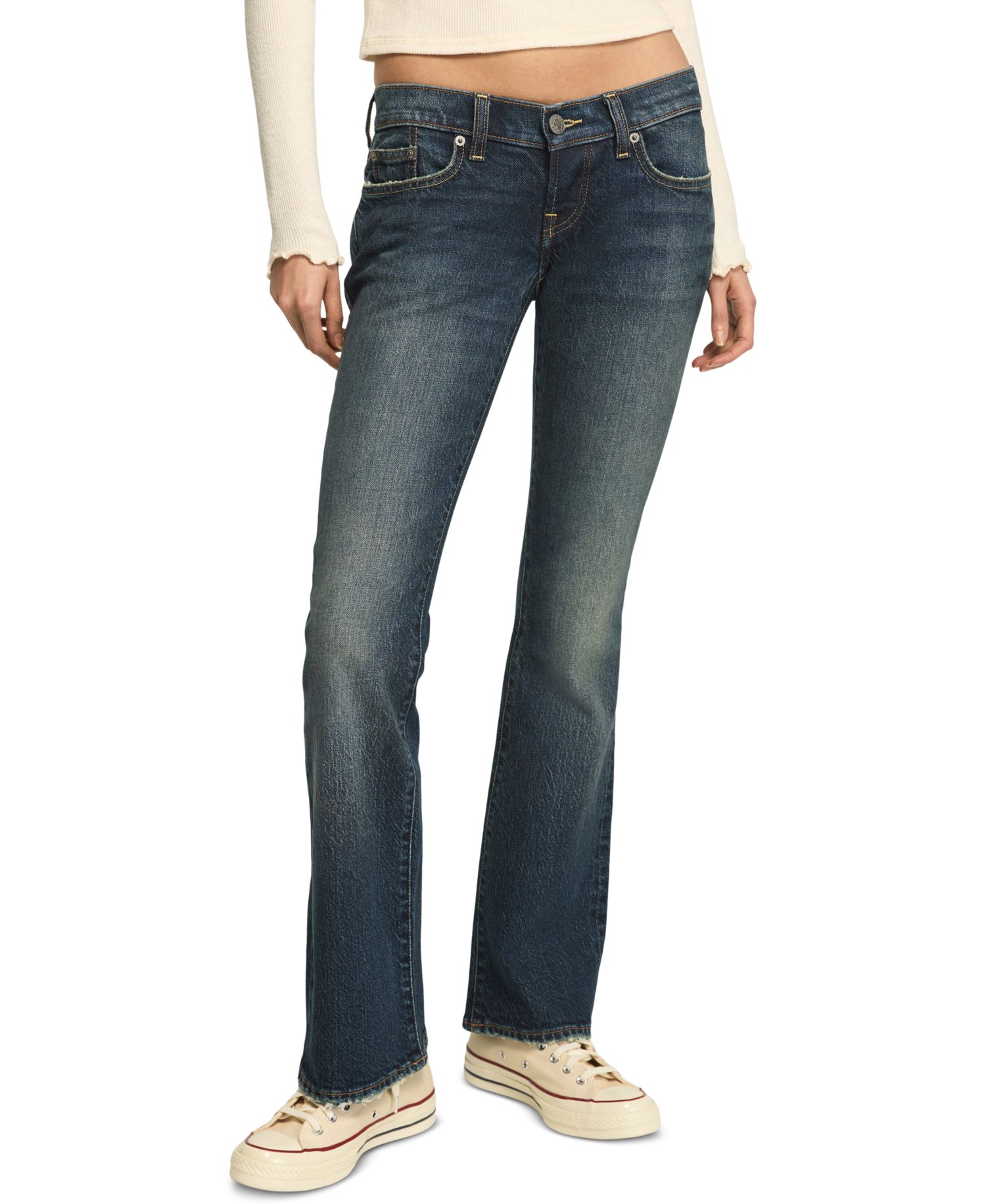 Women's Lil Maggie Ultra Low Rise Flare Jeans