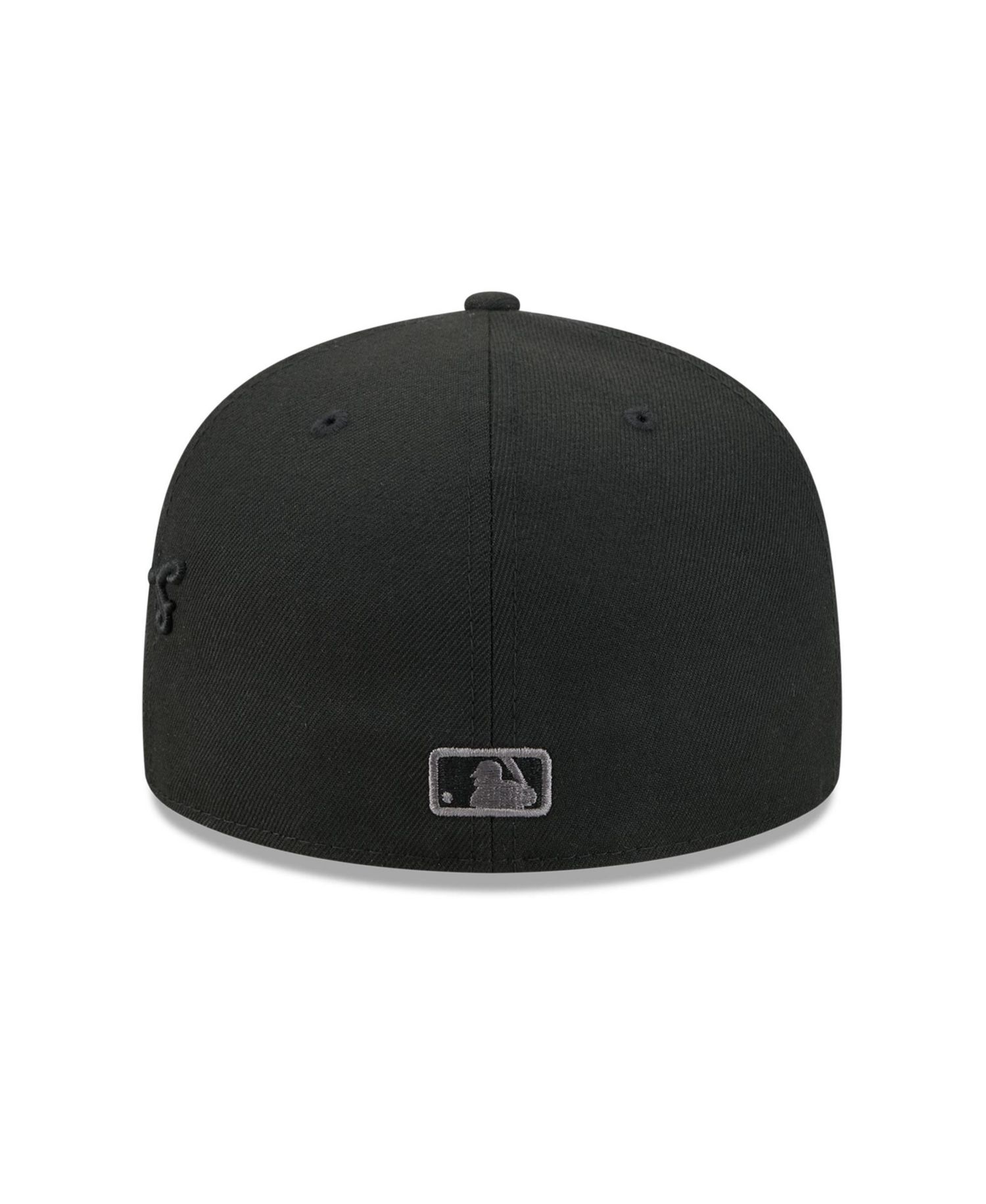 Men's Black Houston Astros Side Script 59FIFTY Fitted Hat