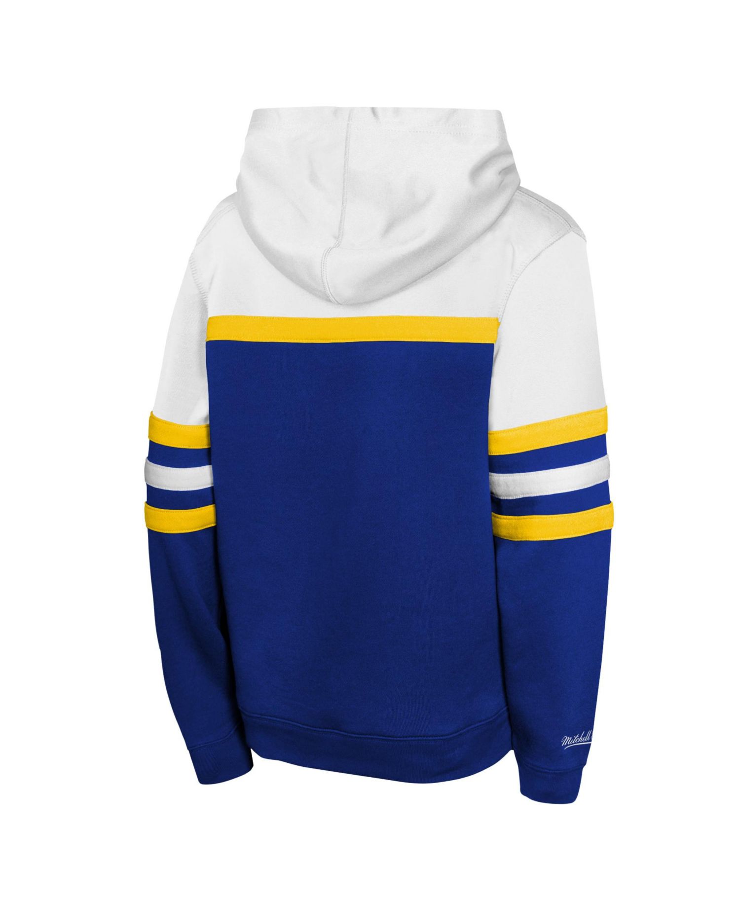 Big Boys and Girls Royal Seattle Mariners Throwback Head Coach Hoodie