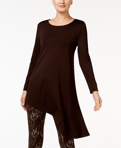 alfani macy asymmetrical prima tunic tops