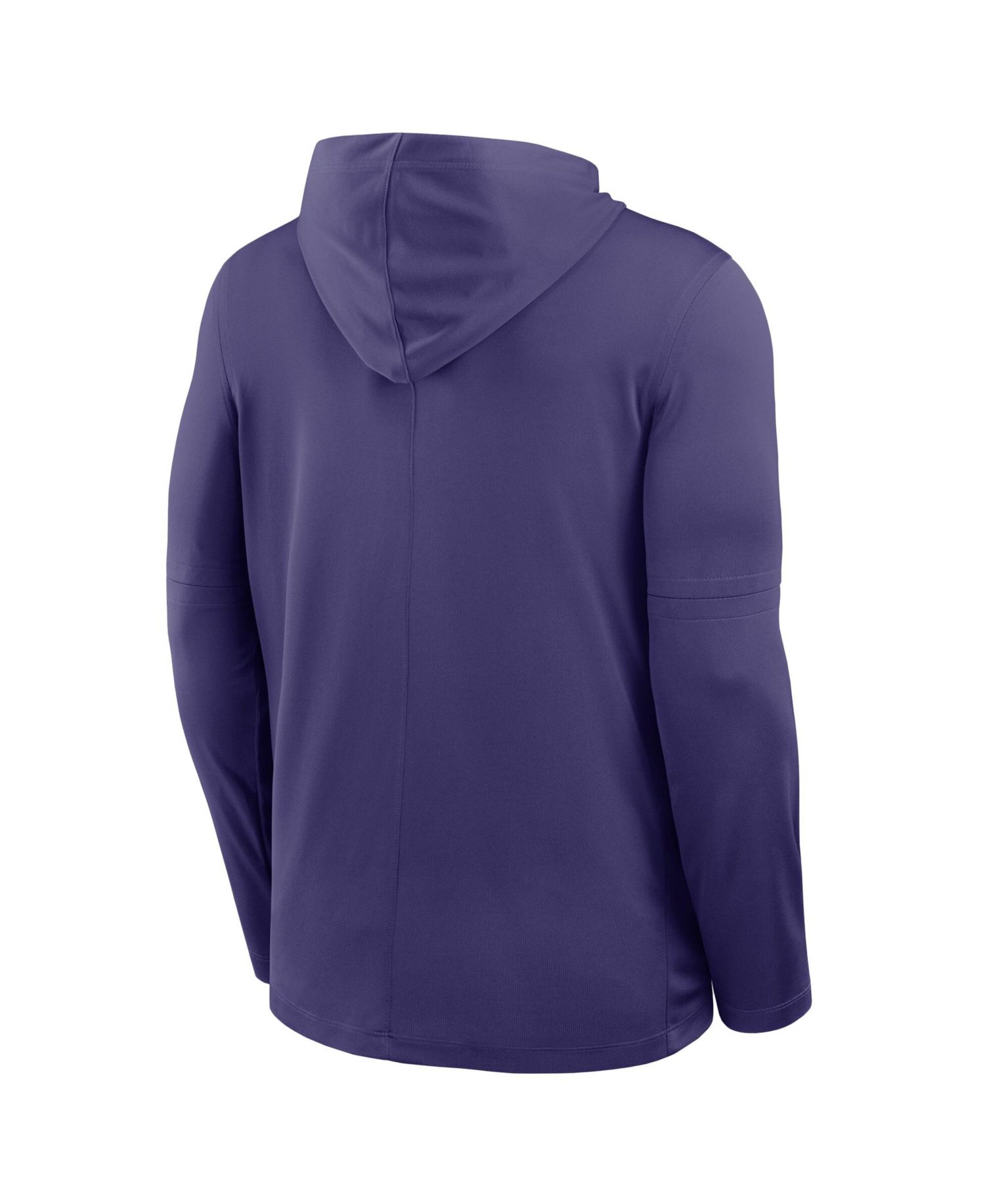 Men's Purple Kansas State Wildcats 2026 Sideline Dri-FIT Lightweight Hooded Top