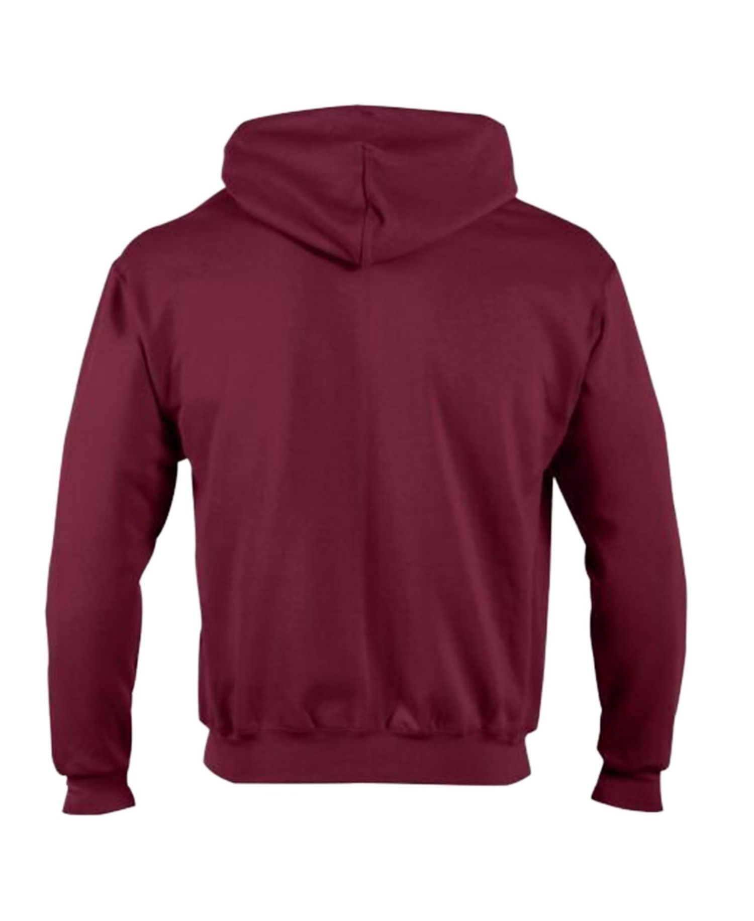 Men's Burgundy Washington Commanders Powerblend Fleece Full-Zip Hoodie