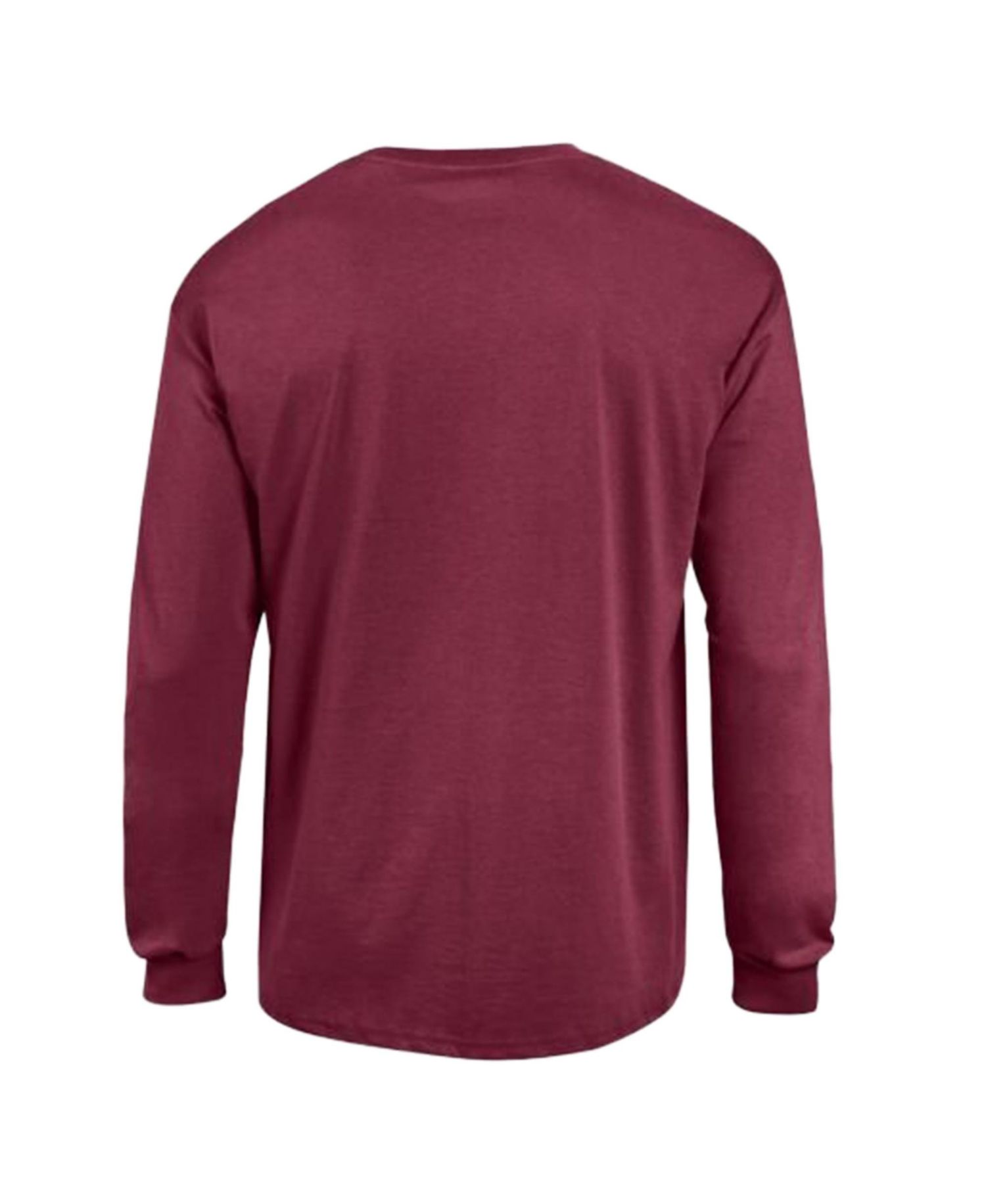 Men's Burgundy Washington Commanders Arch Over Logo Long Sleeve T-Shirt