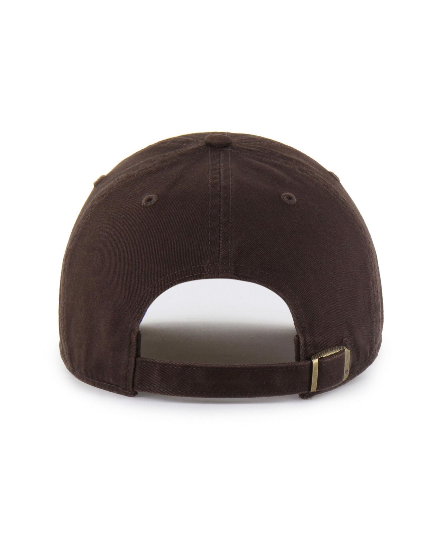 Men's '47 Brown Mississippi State Bulldogs Vault Clean Up Adjustable Hat