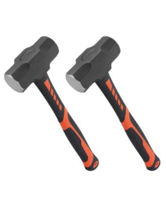 Sledgehammer Drilling/Crack Hammer Fiberglass Handle Forged Steel Rubber Grip