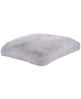 Queen Size Convertible Bean Bag Bed Chair with Washable Plush Cover and Side Pocket