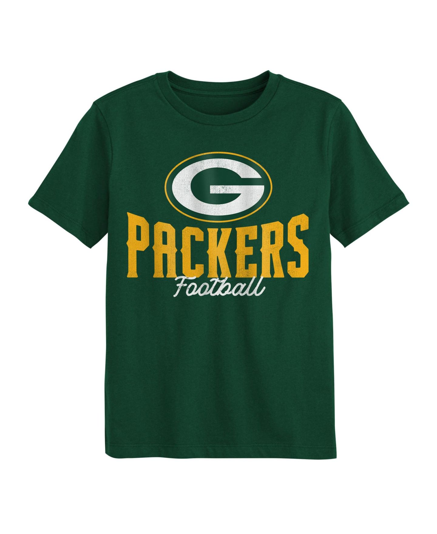 Футболка Outerstuff Green Green Bay Packers Top Pick для мальчиков-малышей — фото 3