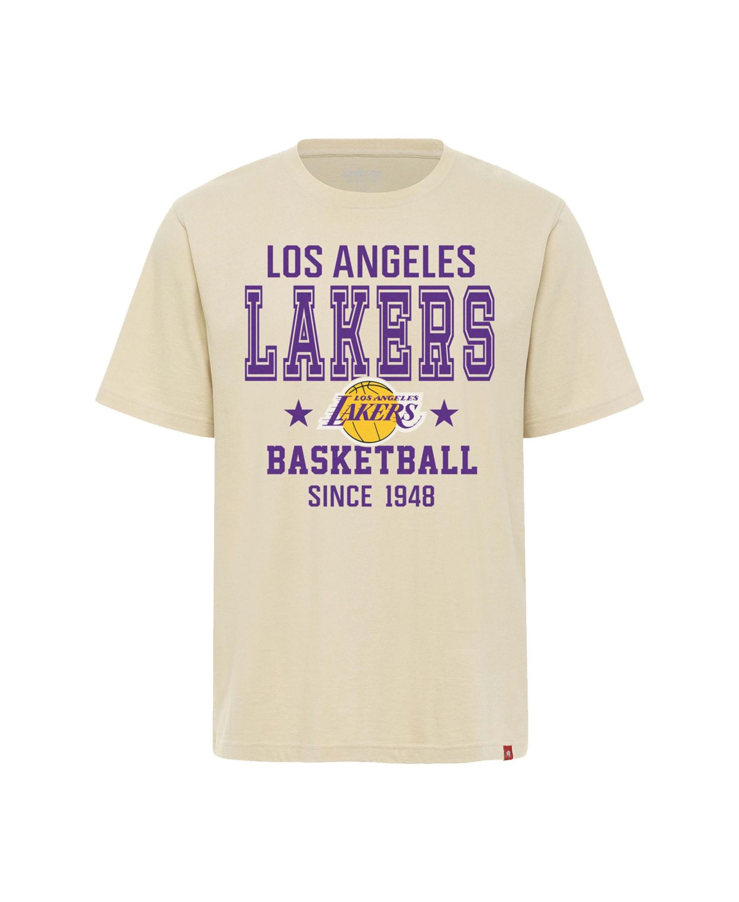 Men's and Women's Cream Los Angeles Lakers Duke Premium T-Shirt