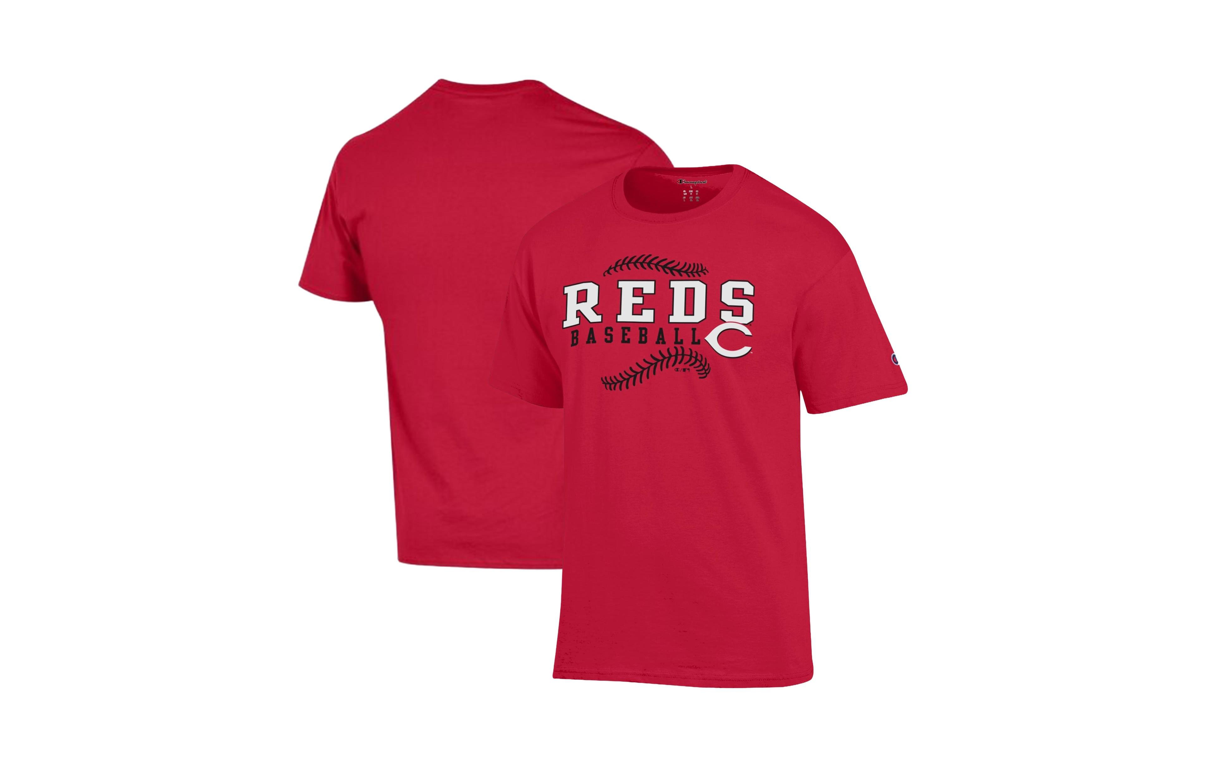 Champion Men's Red Cincinnati Reds Baseball T-Shirt