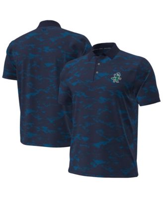 Men's  Navy Notre Dame Fighting Irish ArmourDry Tropical Dusk Polo