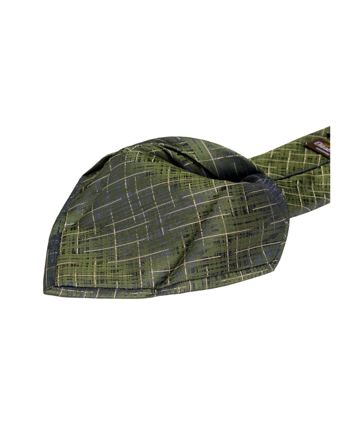 Мужской галстук Elizabetta Morandi Extra Long Silk Jacquard Tie, цвет: Зелёный — фото 3
