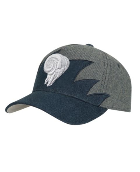 Детская кепка Mitchell & Ness Denim Los Angeles Rams Sharktooth Pro Pinch Adjustable Hat