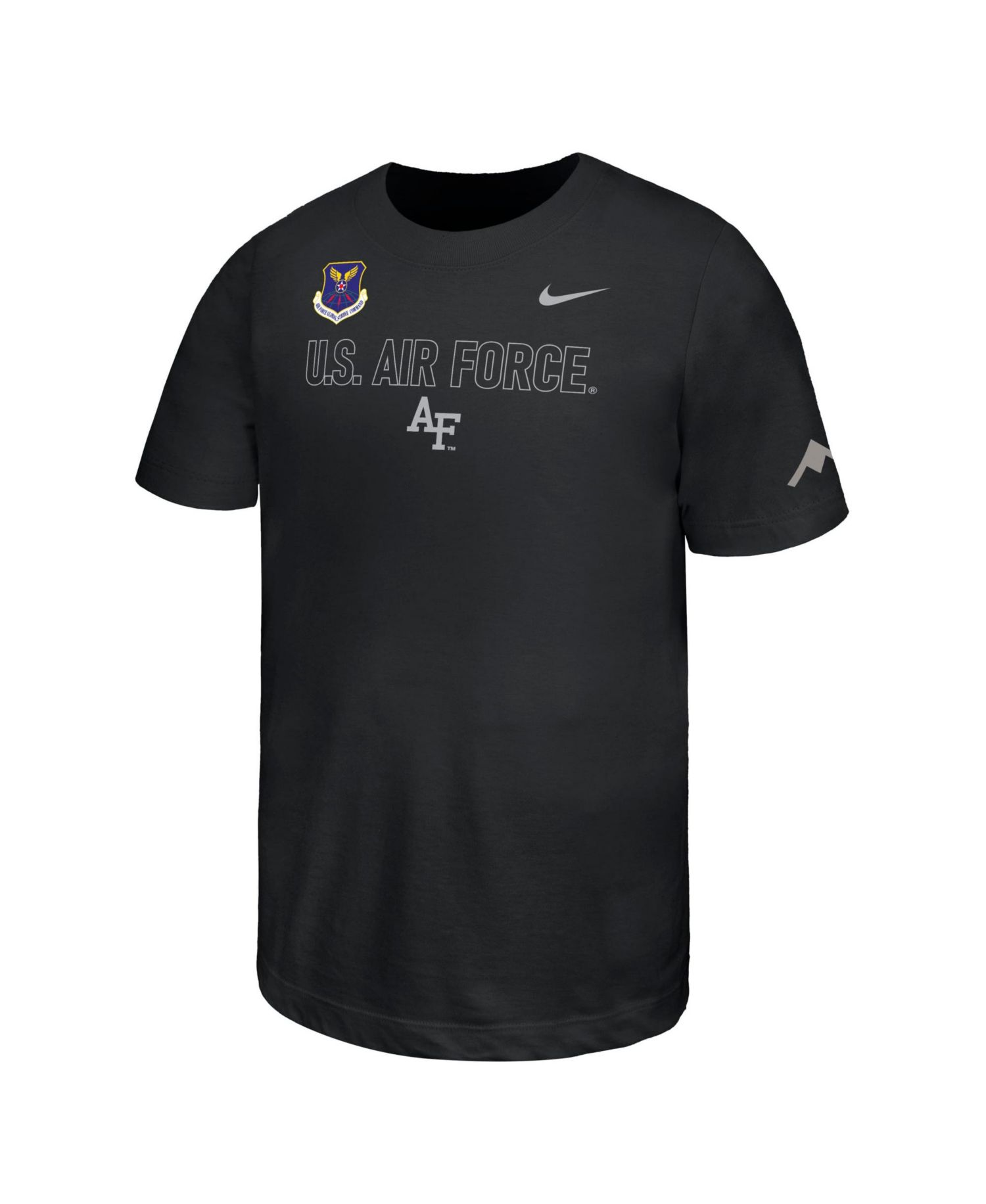 Big Boys and Girls Black Air Force Falcons 2026 Rivalry Collection T-Shirt