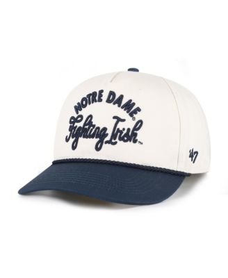 Women's '47 Cream/Navy Notre Dame Fighting Irish Rope Script Hitch Adjustable Hat