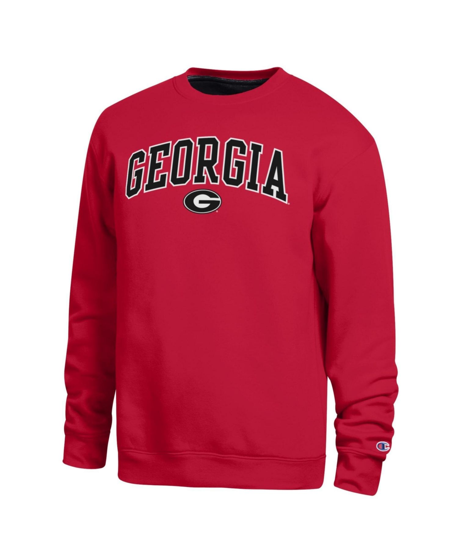 Men's Red Georgia Bulldogs Arch Sweatshirt