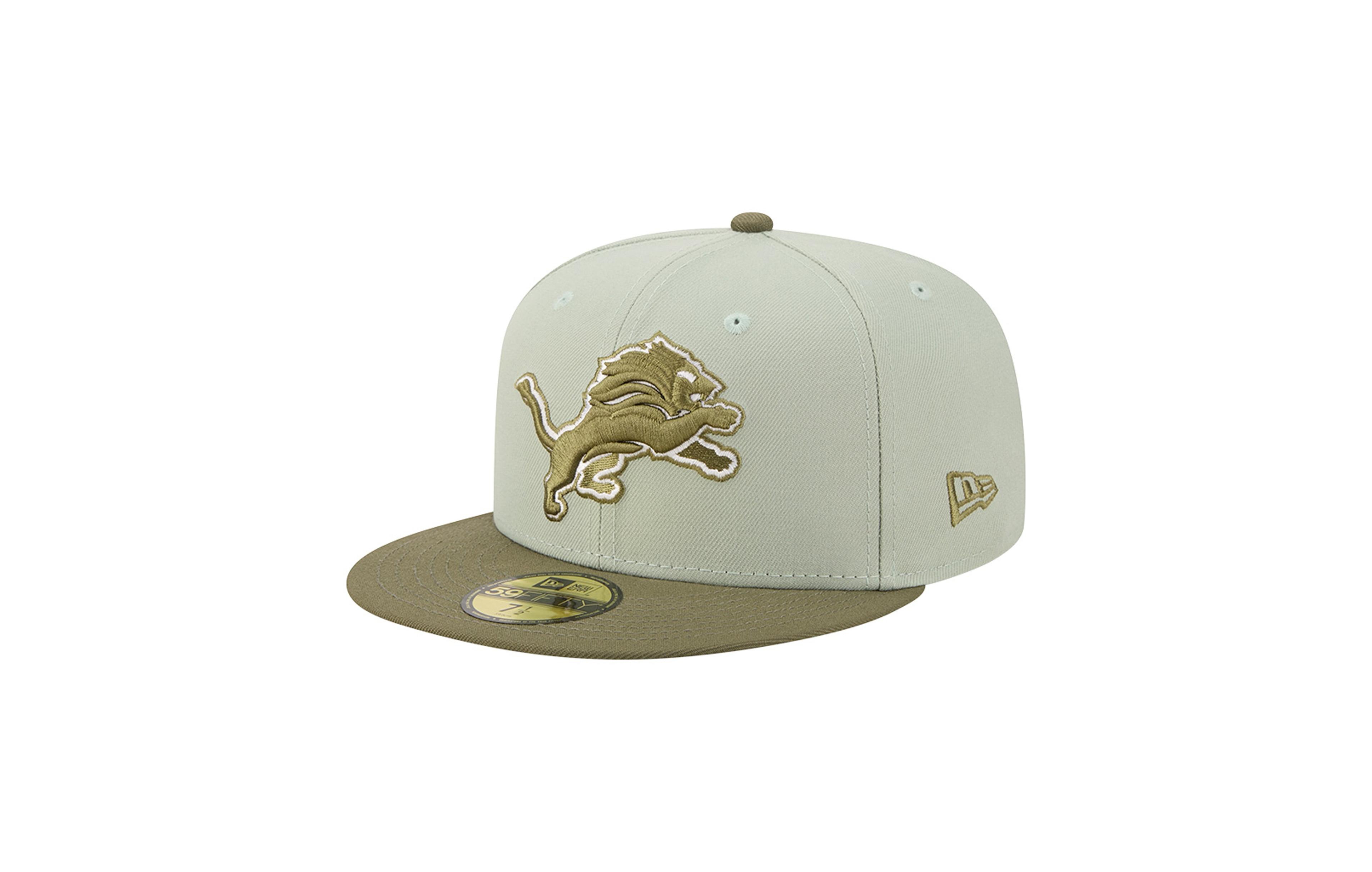 New Era Men's Light Green/Olive Detroit Lions Color Pack 59FIFTY Fitted Hat