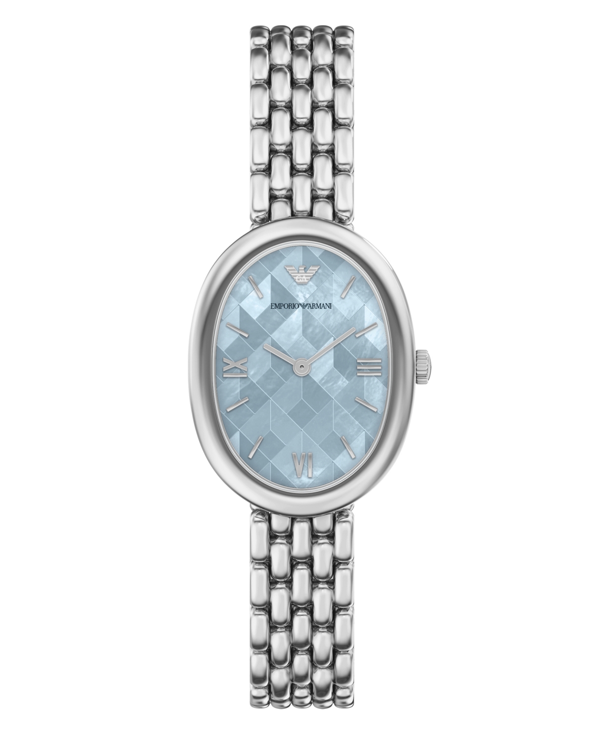 Emporio Armani Women's Quartz Sinfonia Stainless Steel Watch, 34mm - Blue
