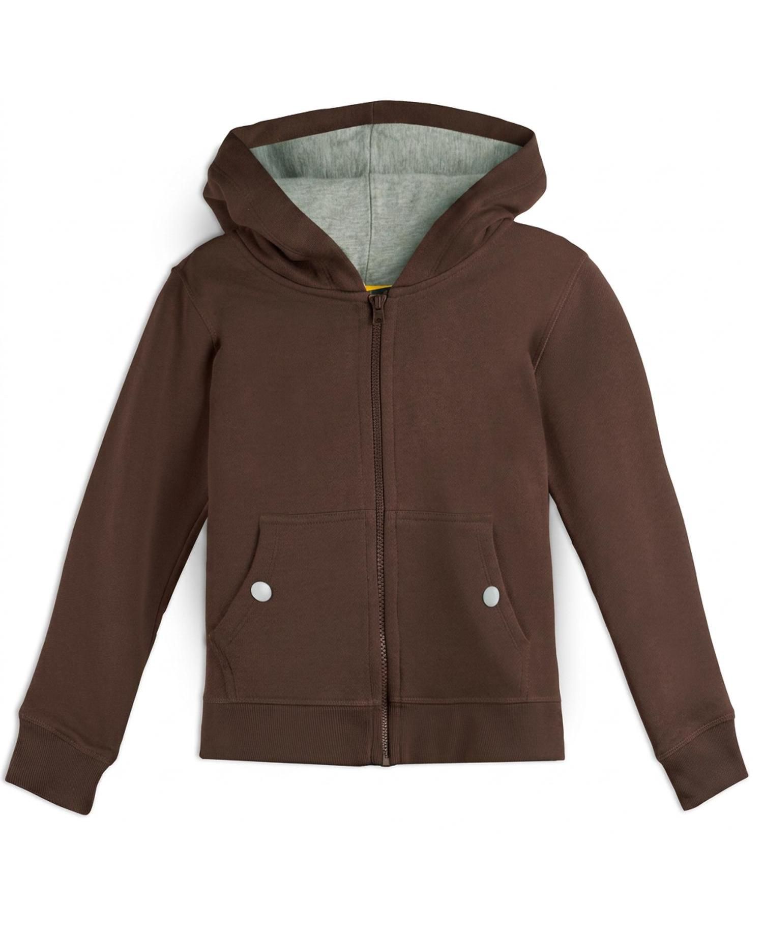 Kids ( XS TO XXL ) Fair Trade Cotton Zip-Up Pocket Hoodie