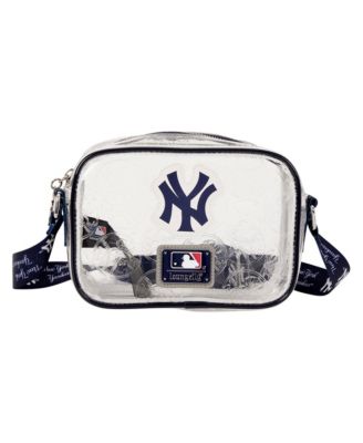 New York Yankees Clear All Over Logo Crossbody Bag