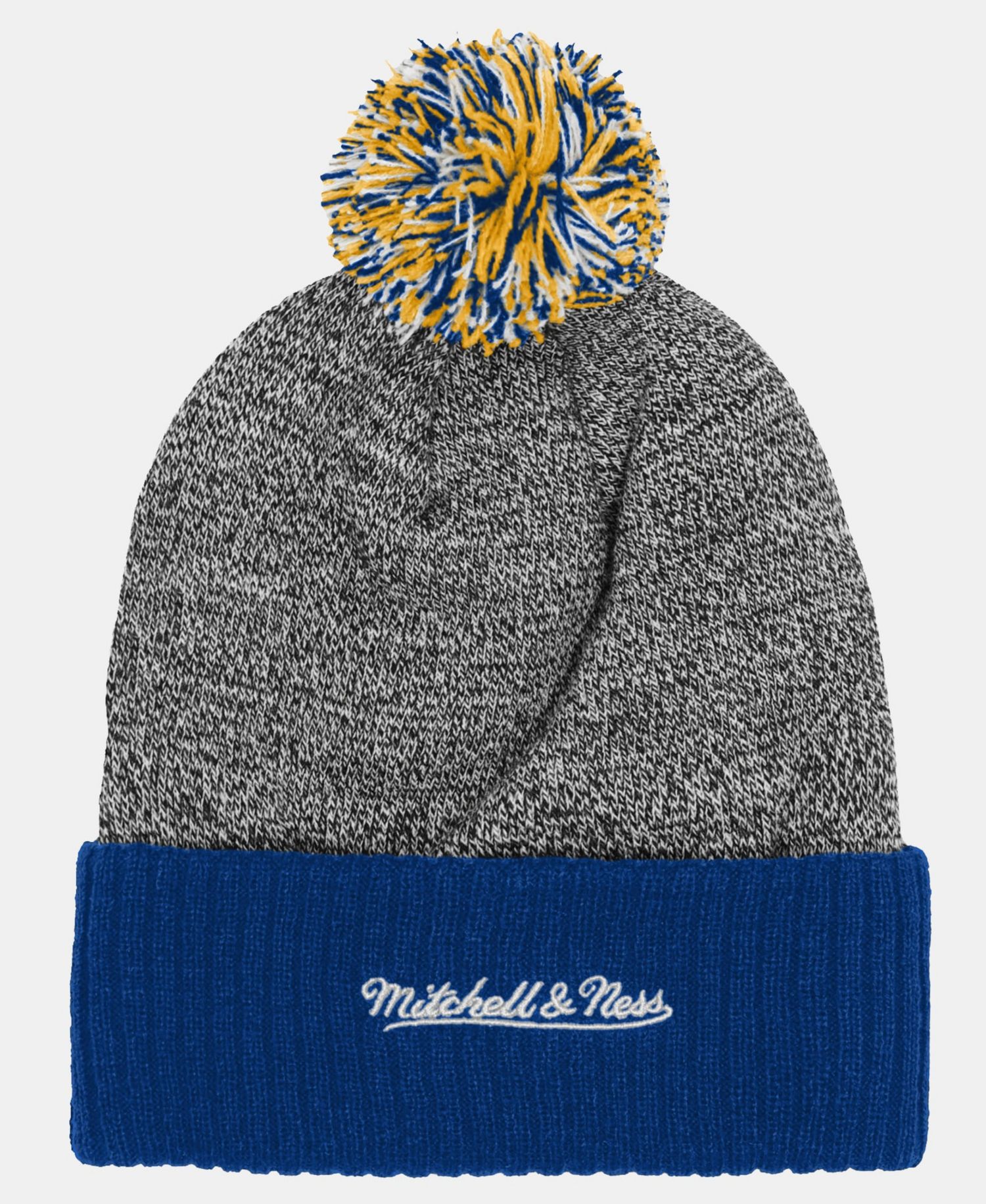 Big Boys and Girls Royal Los Angeles Rams Cuffed Knit Hat with Puff