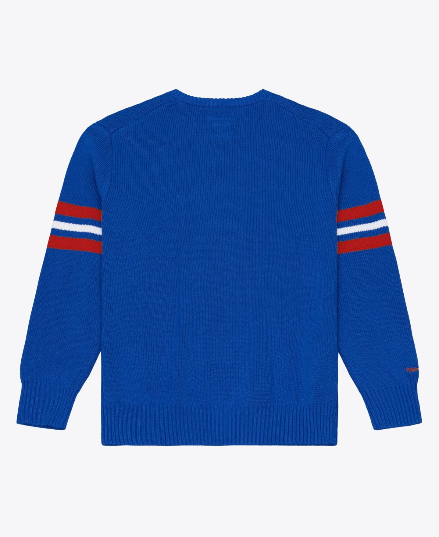 Мужской свитер Mitchell & Ness Royal Chicago Cubs Head Coach — фото 2
