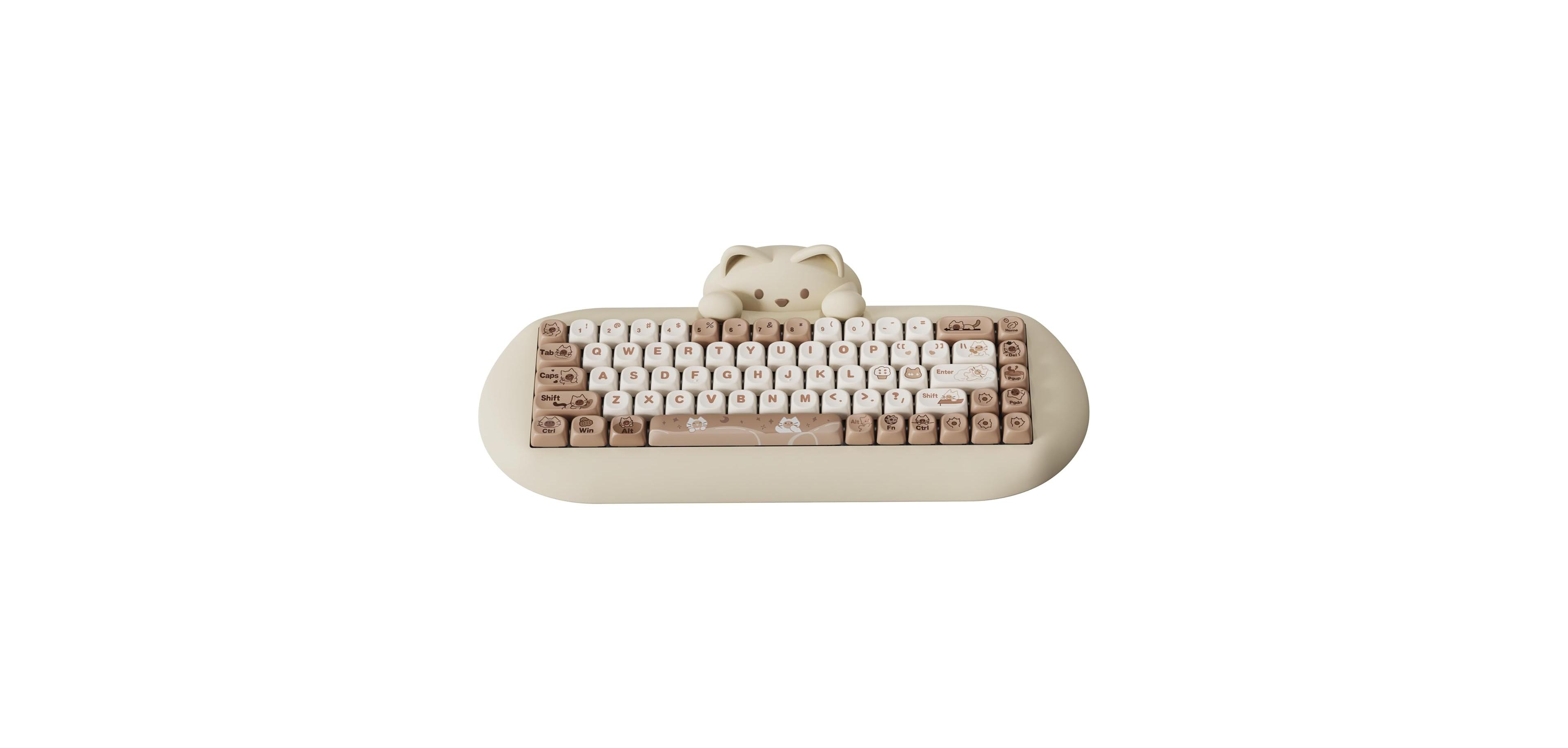 Ipason C68 Kitten Wireless Mechanical Keyboard for Universal Compatibility