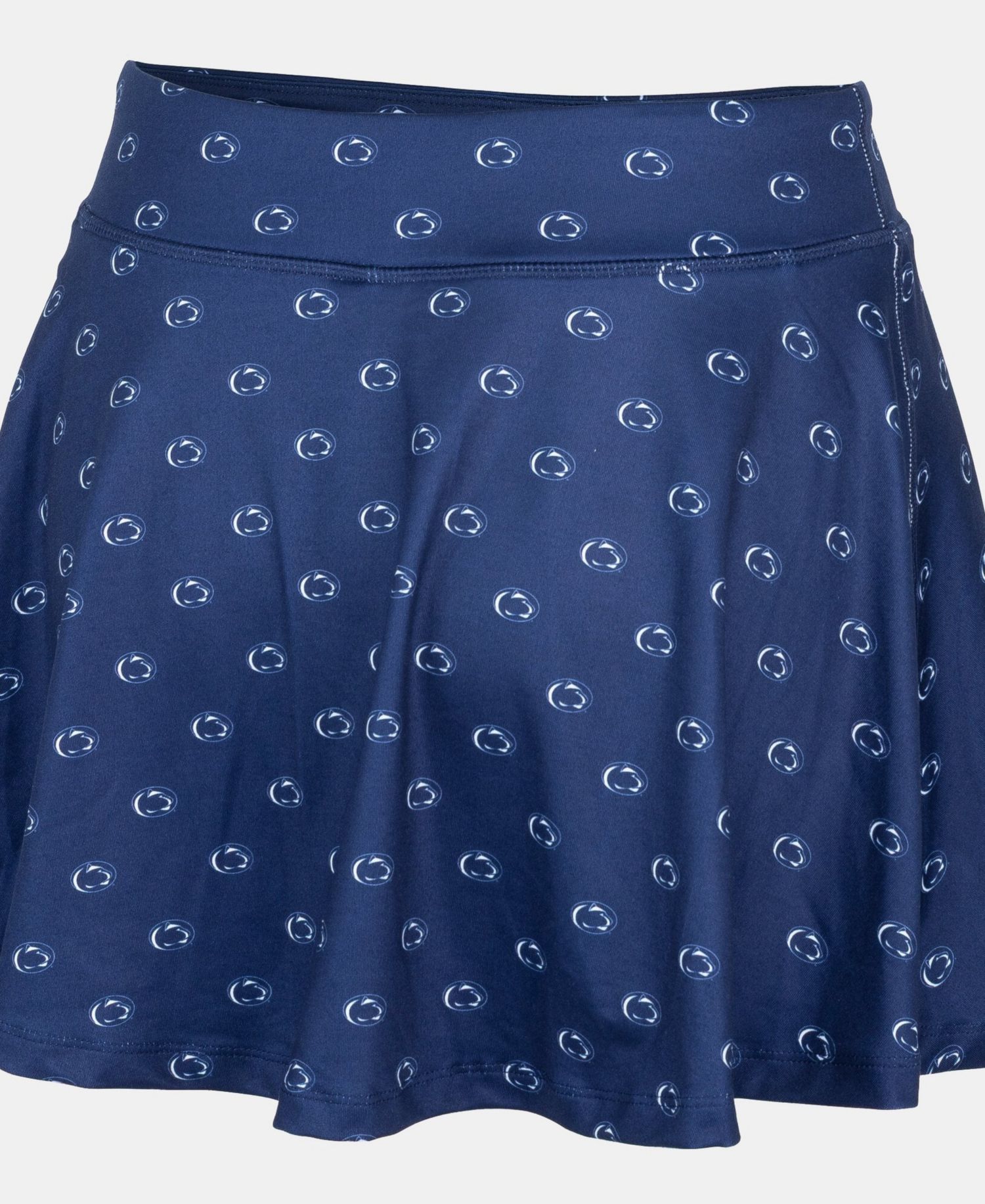 Women's Navy Penn State Nittany Lions Allover Print Flowy Skort
