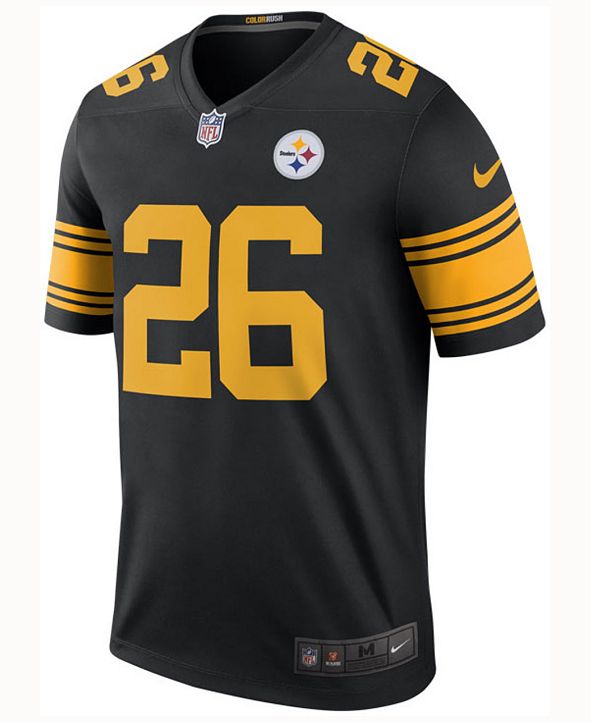 Nike Men's Le'Veon Bell Pittsburgh Steelers Legend Color Rush Jersey ...