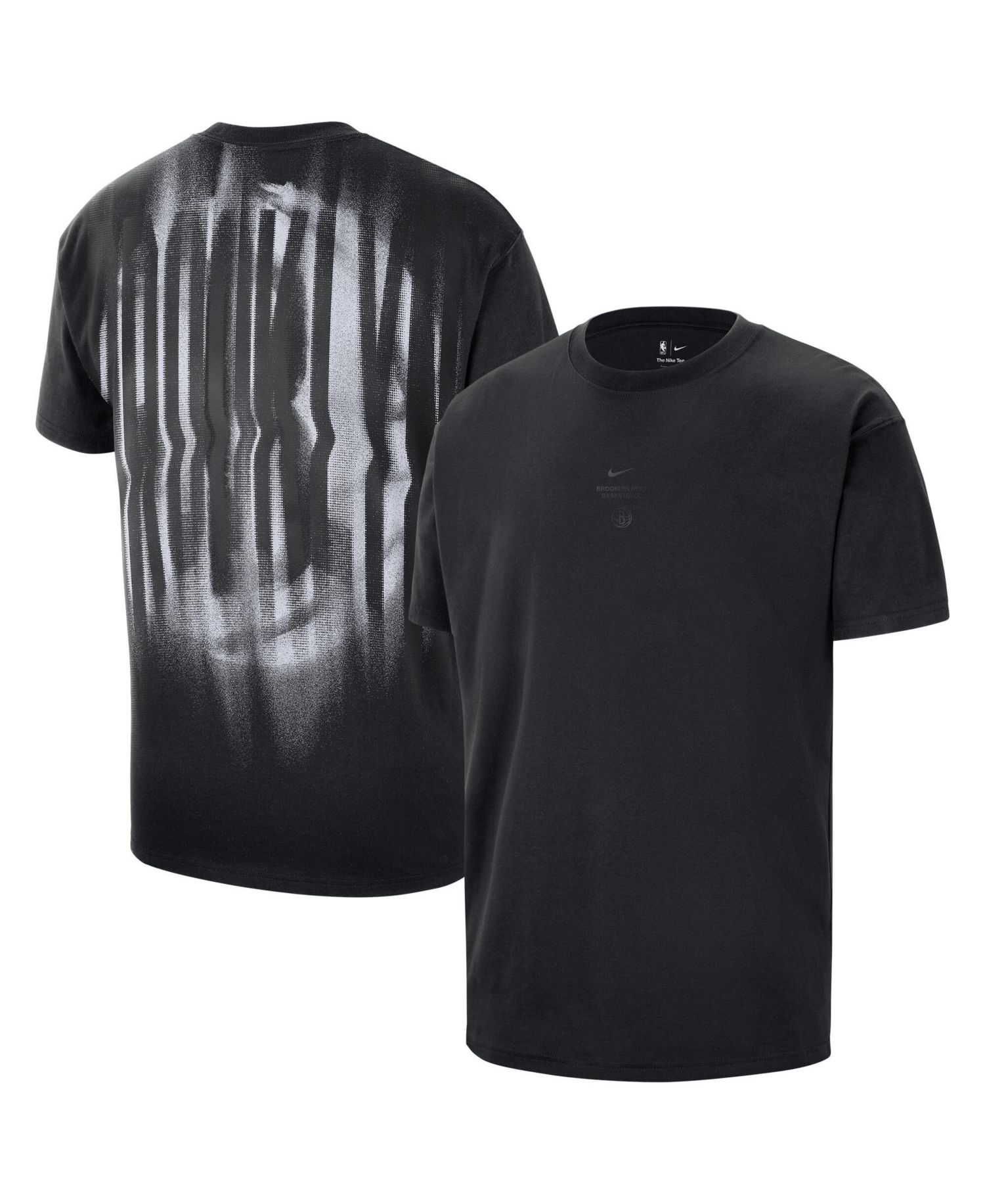 Men's Black Brooklyn Nets 2026 Standard Issue Pre-Game Max 90 T-Shirt